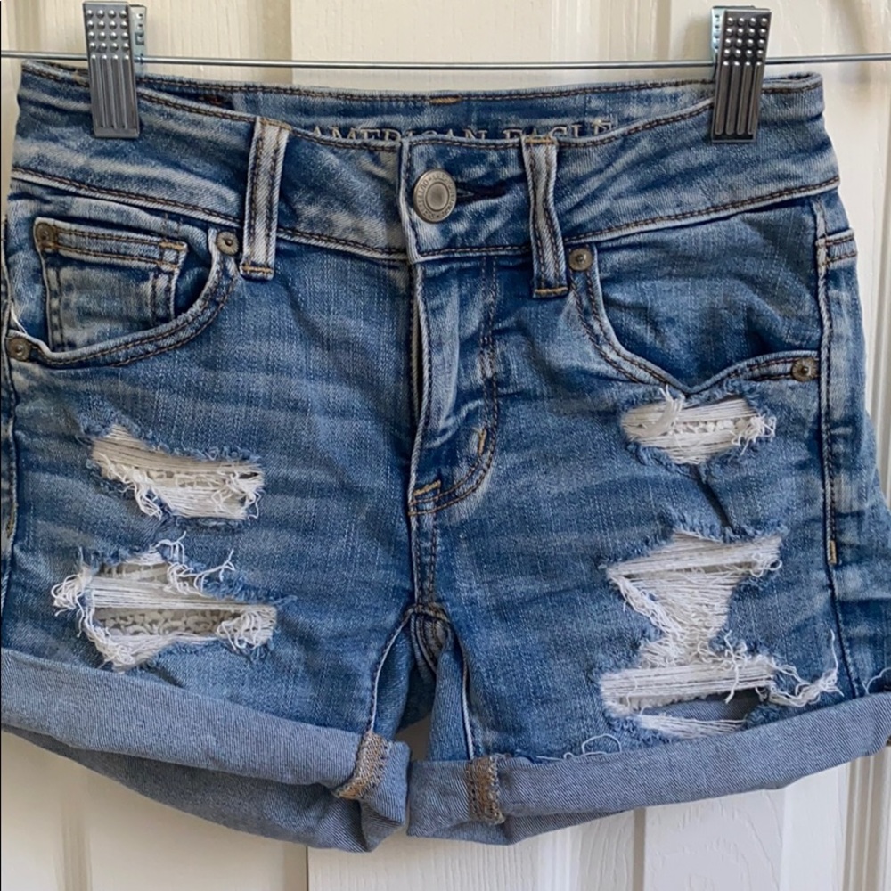 American eagle lace shorts